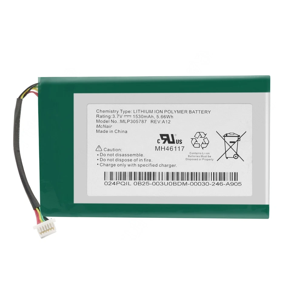 Battery MLP305787 S11ND018A For Barnes & Noble Nook Simple Touch BNRV300 BNTV350 - Image 2 of 4