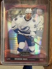 2024-25 O-Pee-Chee Platinum - Brandon Hagel #92 Red Prism /199