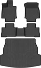 Floor Mats +Trunk Cargo Liners For 2019-2025 Toyota RAV4 All Season 4PCS 3D