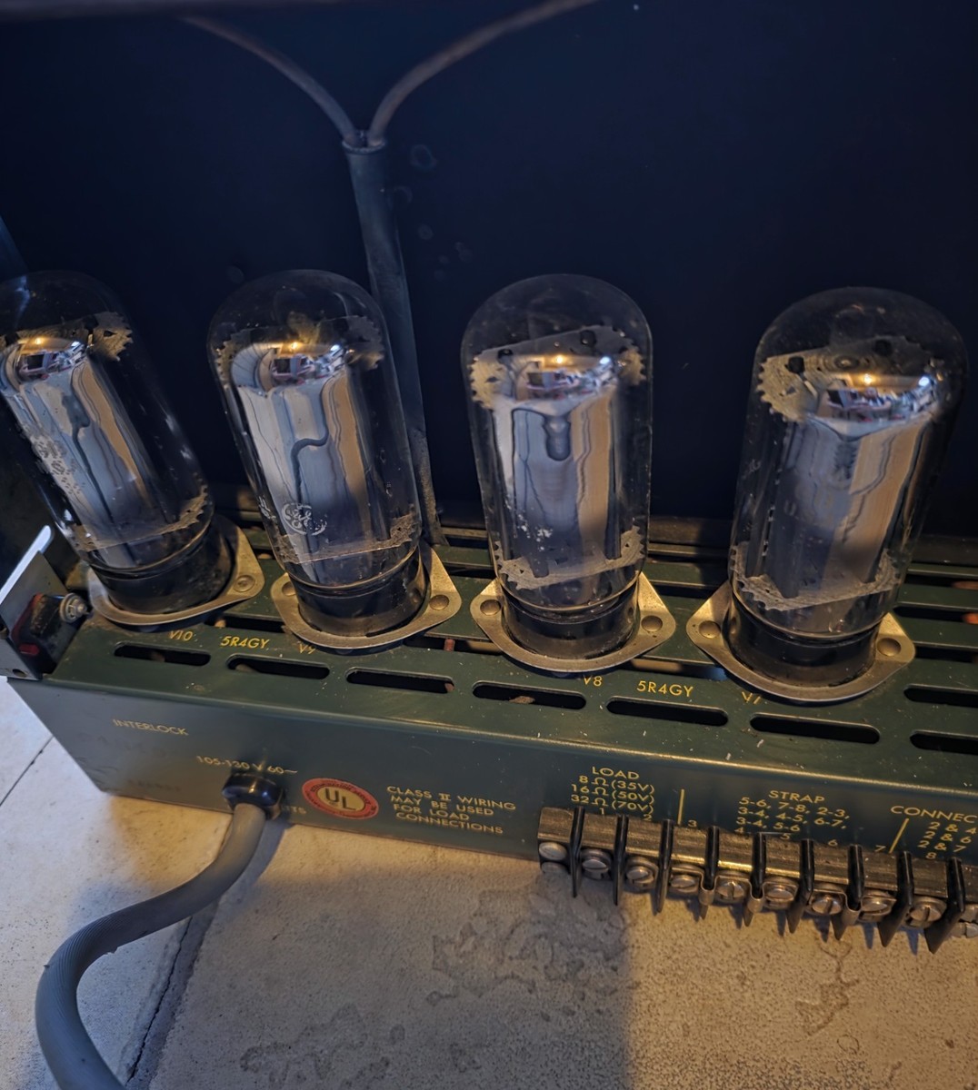 Altec Lansing 1570B Pair Mono Tube Power Amplifier - Working | eBay