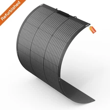 MHPOWOS 100 watt Solar Panel Flexible Fiberglass for Power Station 12V Battery