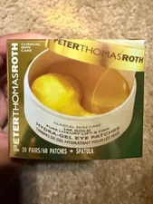 Peter Thomas Roth 24K Gold Hydra-Gel Eye Patches 60 Patches New in Box