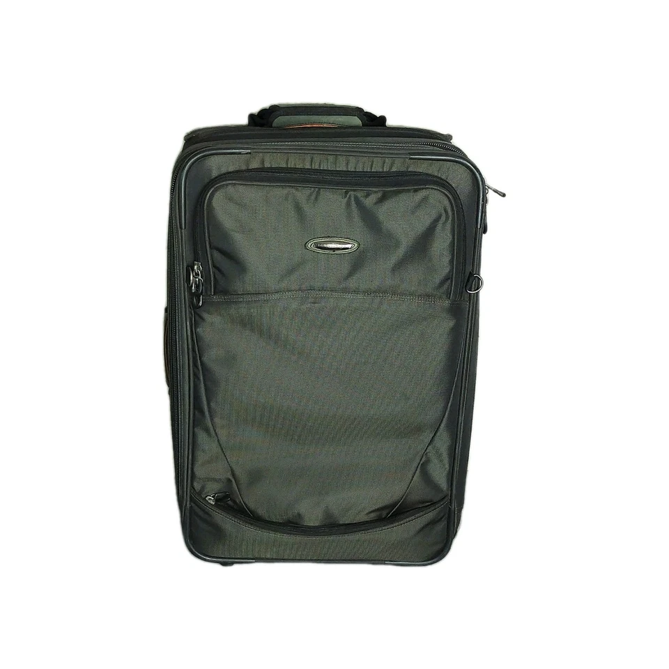 Briggs & Riley Transcend 2 Wheeled 22" Carry-On Expandable Upright, Gray/Green - Image 2 of 4