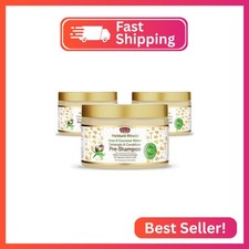 African Pride Moisture Miracle Pre-Shampoo Hair Detangler with Aloe  Coconut Wa