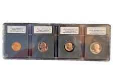 1974-S Cent, Nickel, Dime, Quarter -4 Gorgeous Cameo Proof Specimens-c7045txx