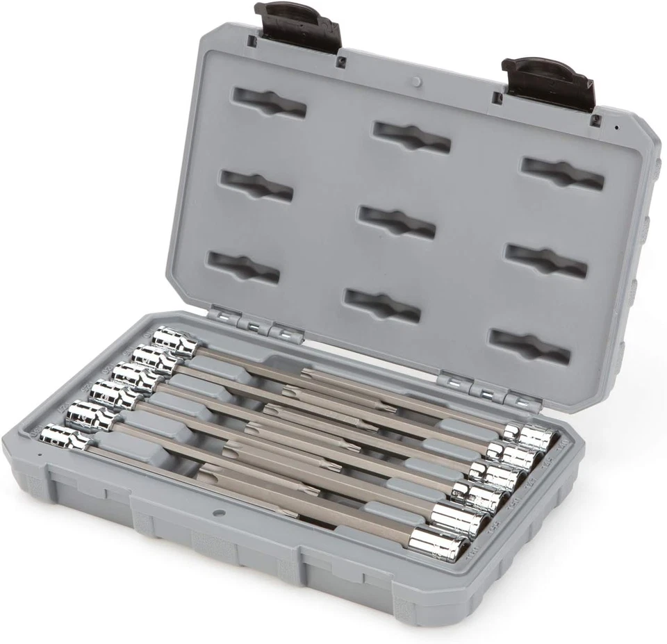 3/8 Inch Drive Long Torx Bit Socket Set, 12-Piece (T10-T60) - Image 2 of 4