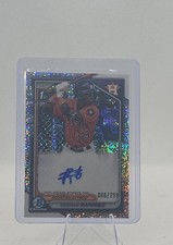 2024 Bowman - Chrome  German Ramirez #CPA-GR Speckle Refractor /299 (AU, RC)