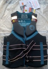 Body Glove Men's Dual-Size Evoprene PFD Life Jacket S/M Teal Black
