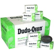 World DuduOsun Authentic African Black Soap Pack of 24