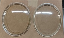 Early Fiat 850 Spider Carello Headlight Cover Lenses Early Fiat 850 Spider Carello Headlight Cover Lenses