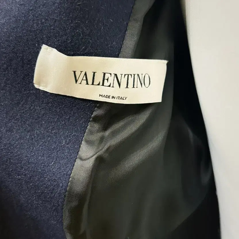 Valentino Garavani Beaded Wool Leather Jacket thumbnail 7
