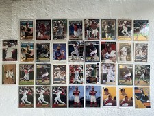 34 Card Sandy Alomar Jr. Baseball Card Lot - Cleveland Indians/Guardians