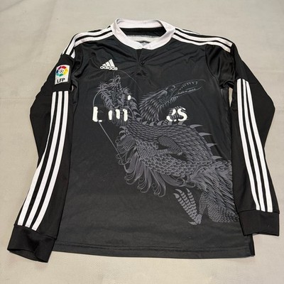 Adidas Real Madrid 2014-15 Yohji Yamamoto Dragon Jersey Chicharito 14 Y2K-L-6579