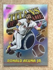 2026 Topps Ronald Acuna Jr. Titans of the Game Insert #TOG-7 Atlanta Braves