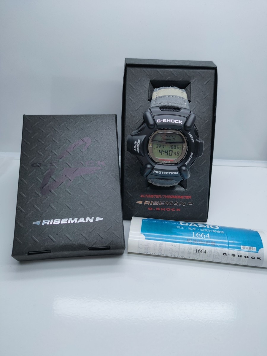 MINT COND. Vintage Casio G Shock DW-9100ZJ-1T RISEMAN 1664 Mod