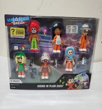 Roblox Jailbreak Hiding in Plain Sight 12pc Figure Set w/ Code 191726708742