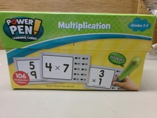 Power Pen Learning Cards NEW Multiplication G...