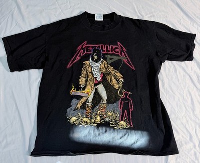 Metallica BROCKUM So I Dub Thee Unforgiven Vintage 94 Shirt Size XL EXTRA Large
