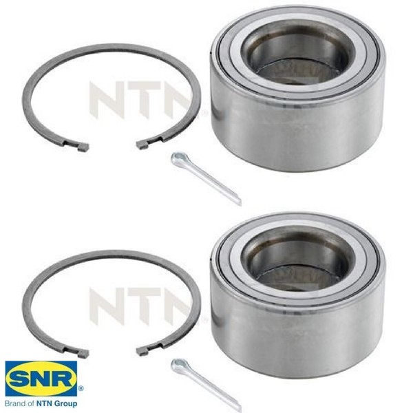 2X Radlagersatz SNR R168.63 2 Radlager Satz Links Rechts Vorderachse Vorne-image