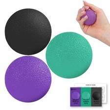 3 Pack Stress Balls for Adults, Hand Strengthening Devices Exercise Balls Physic