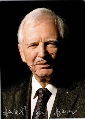 Original Autogramm Harald zur Hausen Nobelpreis für Physiologie und Medizin 2008