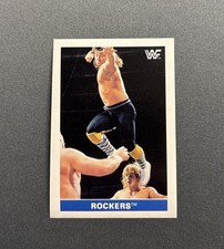 1991 WWF Superstars EuroFlash Sticker - The Rockers #65 - Shawn Michaels HBK