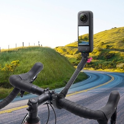 Multiple Corner Camera Mount For Action Cameras Secure Cycle Handlebars Grip