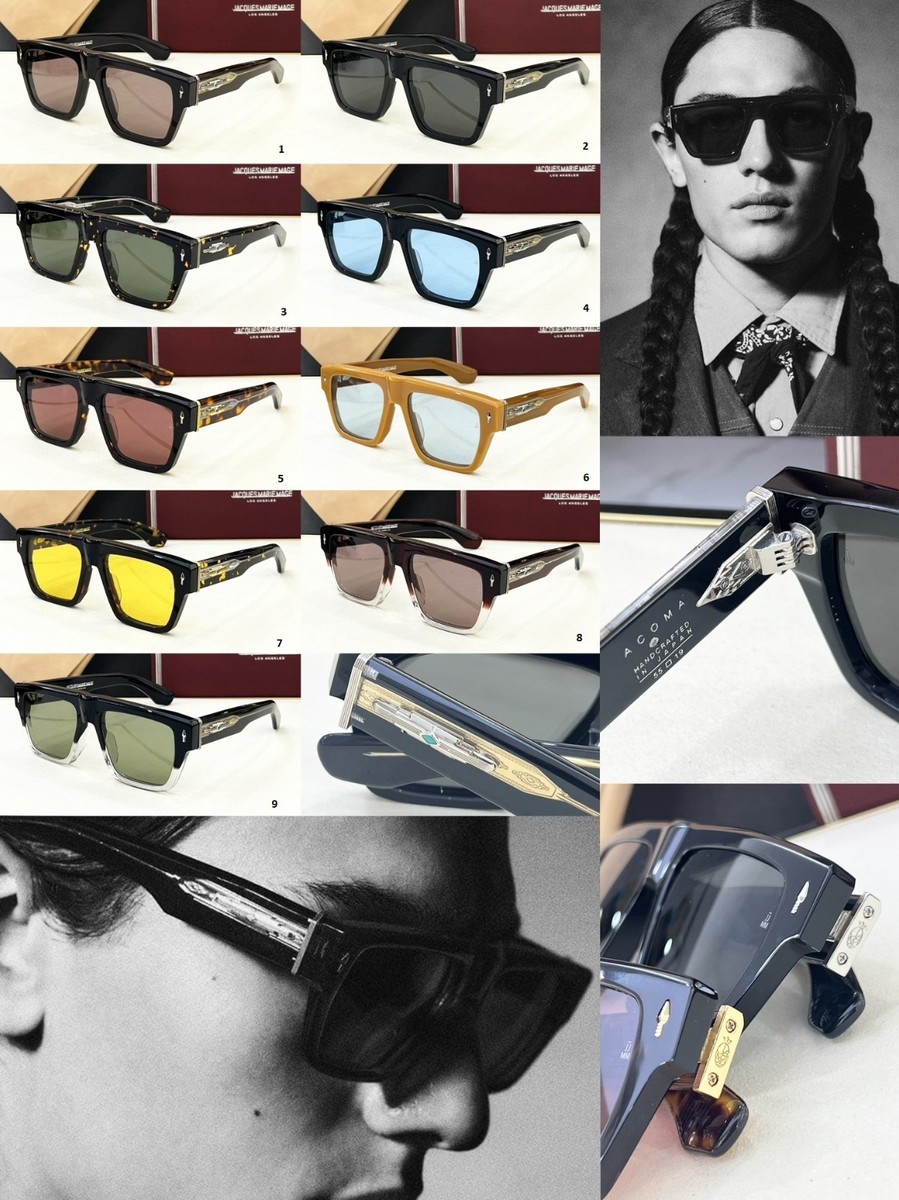 JACQUES MARIE MAGE Sunglasses handmade fashion ACOMA size:55-19