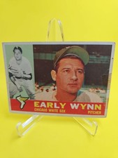 1960 Topps - EARLY WYNN #1 Chicago White Sox  Tape Residue Filler