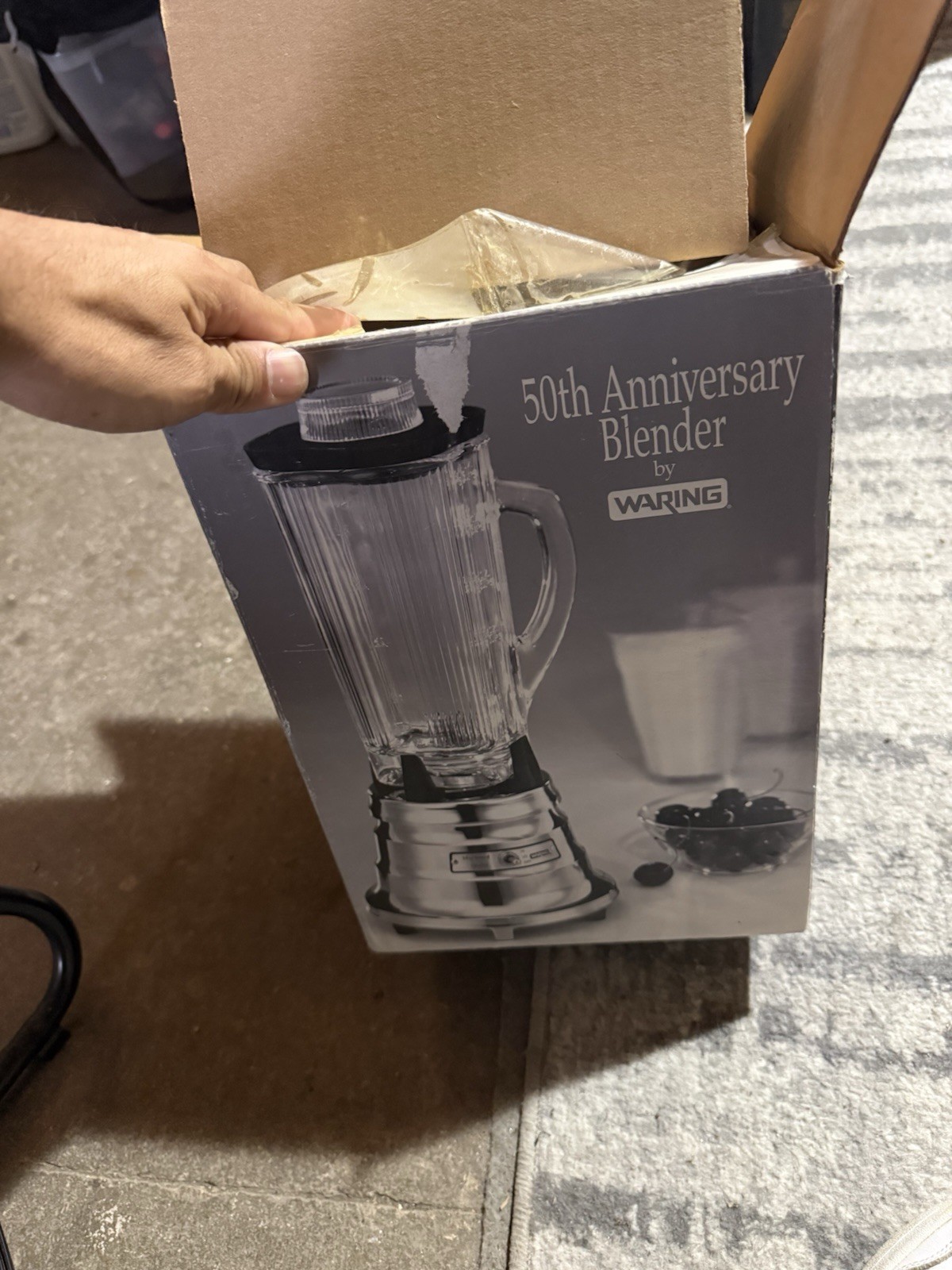Waring 50th Anniversary Edition 40oz 2-Speed Blender Glass/C