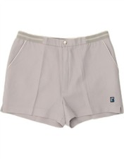 VINTAGE Womens Chino Shorts W34 Large Grey BY13