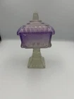 Jeanette Glass Flashed Purple Wedding Box