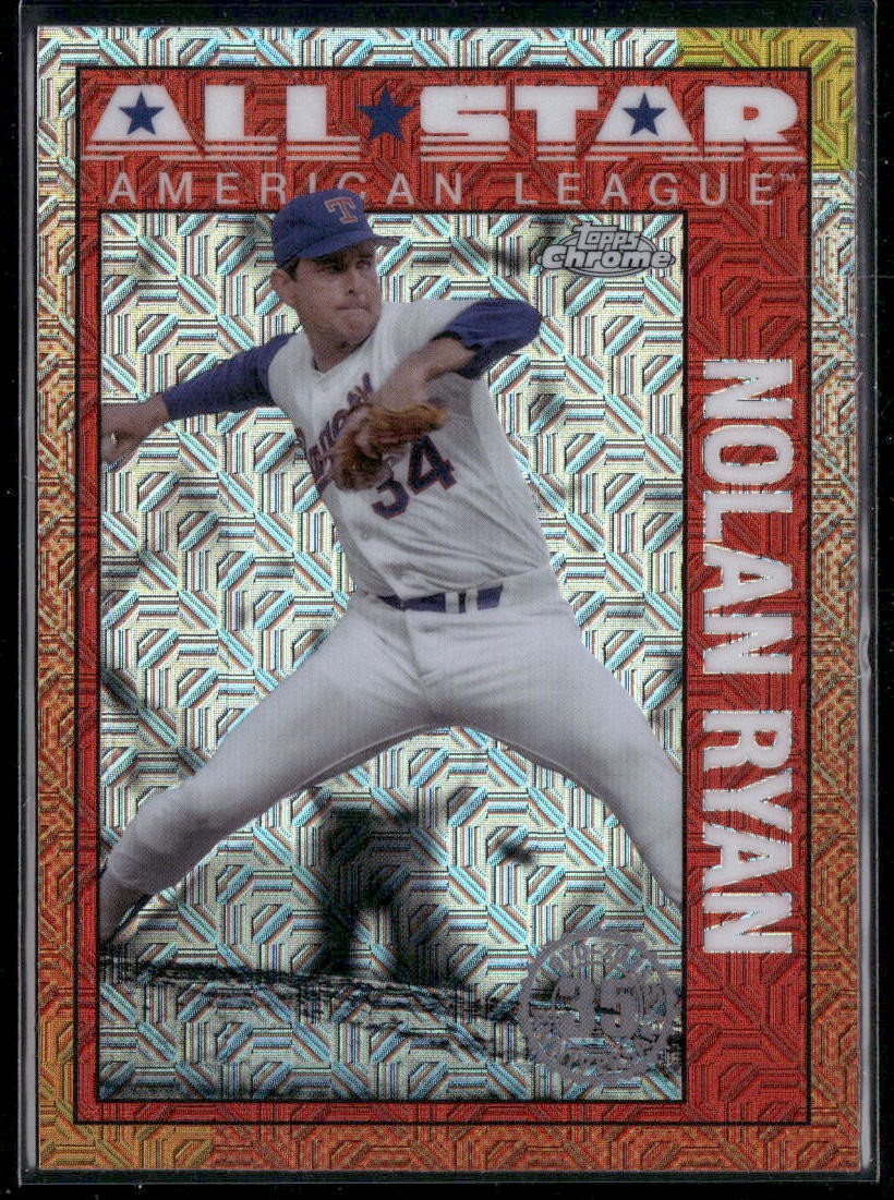 2025 Topps Nolan Ryan #90ASC-20 1990 Topps 35th Anniversary Chrome All-Stars