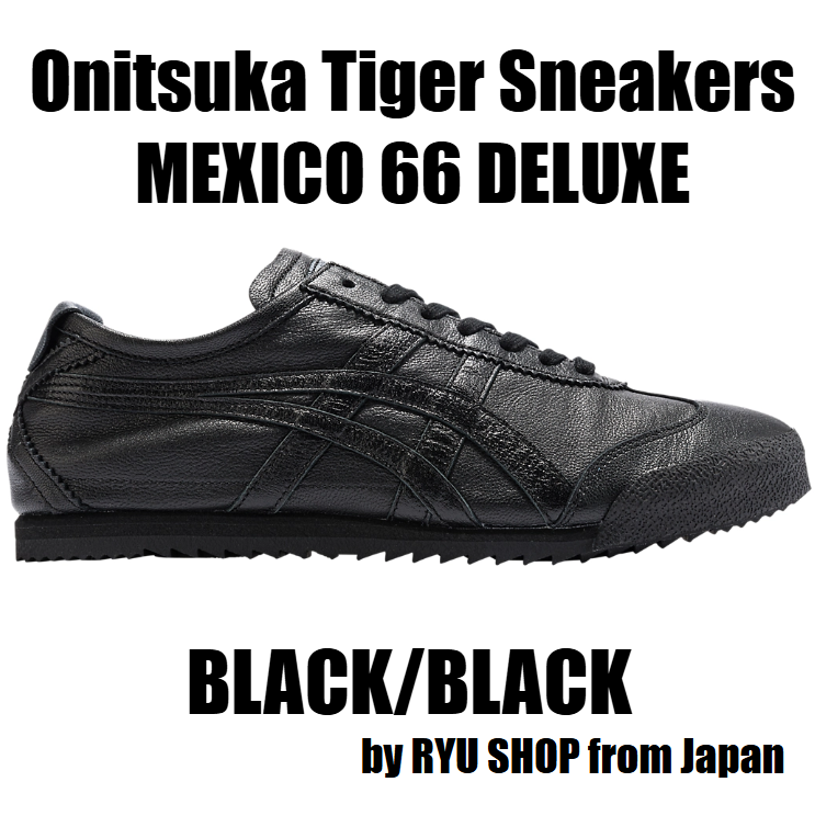 Onitsuka Tiger Women Sneakers MEXICO 66 DELUXE 1182A288.002 BLACK / BLACK