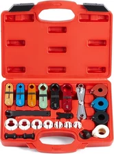 Orion Motor Tech Master Quick Disconnect Tool Set, 25pc Line Red 