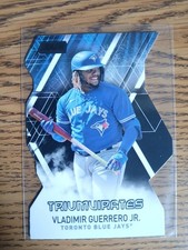 2021 Topps Stadium Club Triumvirates Black Vladimir Guerrero Jr SSP #ED 1/99