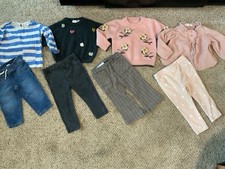 Lot of Girl  s Toddler 12-18 Months ZARA H M Lot 4 outfits