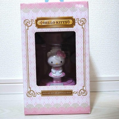 Super Rare Maid Hello Kitty Bow Action Light Pink New Sealed Collectible
