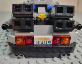 Lego The Delorean Time Machine 21103 Back to the Future Ideas Set 100% Complete