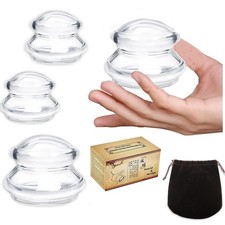 Cupping Therapy Set Silicone Medical Vacuum Anti Cellulite Massage 4/5/6 Cups