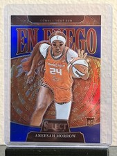2025 Panini Select WNBA - En Fuego Aneesah Morrow #4 (RC) Blue Prizm /49 Rookie