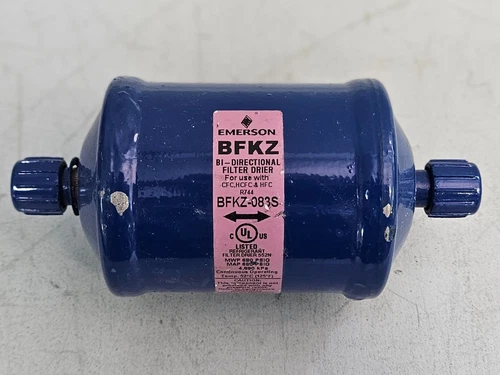 Emerson BFKZ-083S Filter Drier 680 PSIG 52°C R744 CFC HCFC HFC Bi-Directional