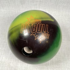 DV8 Pitbull Bite 15 LB Bowling Ball In Black Yellow Neon Green Orange