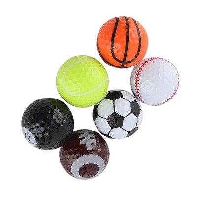 6Pcs Portable Balls Lightweight Durable For Competition Usage