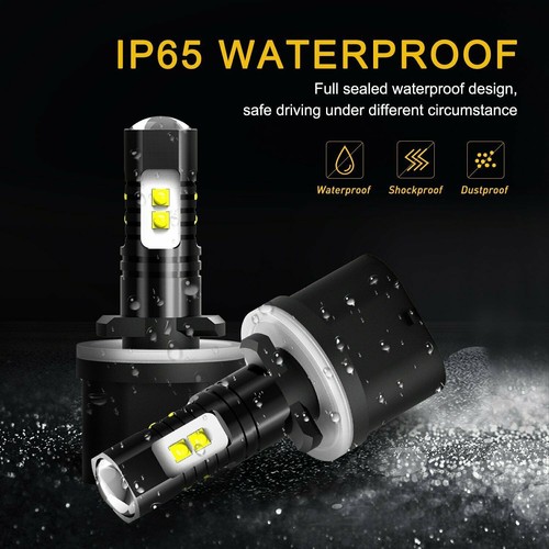 For GMC Yukon Denali 2004 2005 - 2x 880 LED Fog Light Bulbs 6000K White - Picture 4 of 4