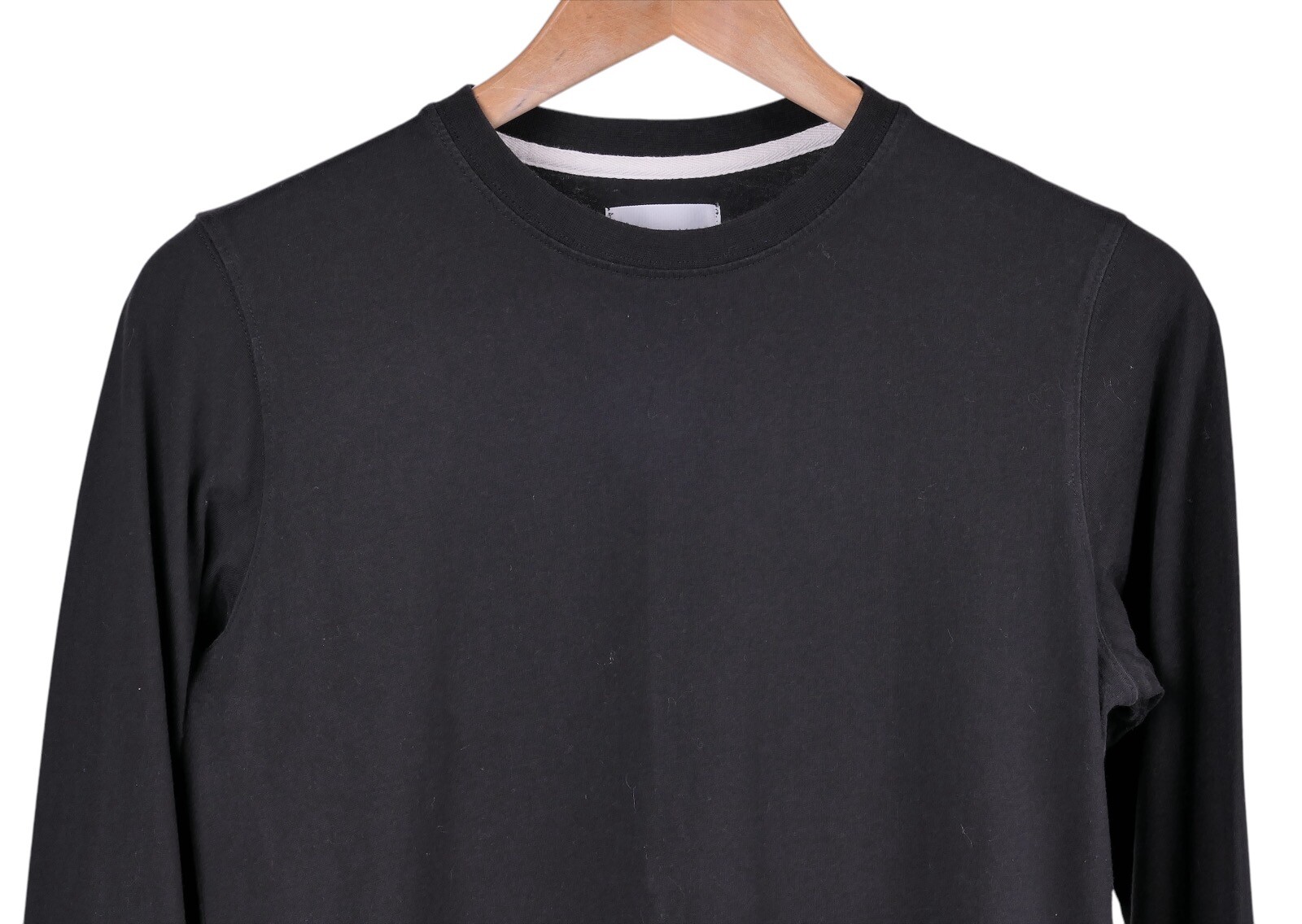 Norse Project  Niels Basic Fitted Solid Black Cot… - image 2