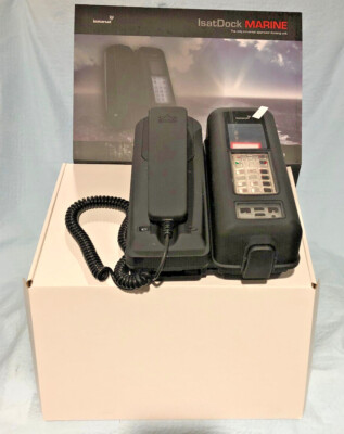 Inmarsat IsatDock Marine Satellite Phone Docking Station. Model ISD Marine