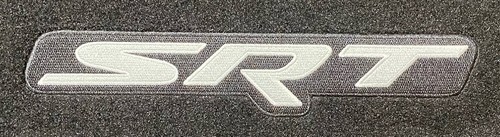Black Lloyd Velourtex Carpet 2pc Floor Mats for 2014 Jeep Cherokee with SRT Logo - Picture 2 of 2