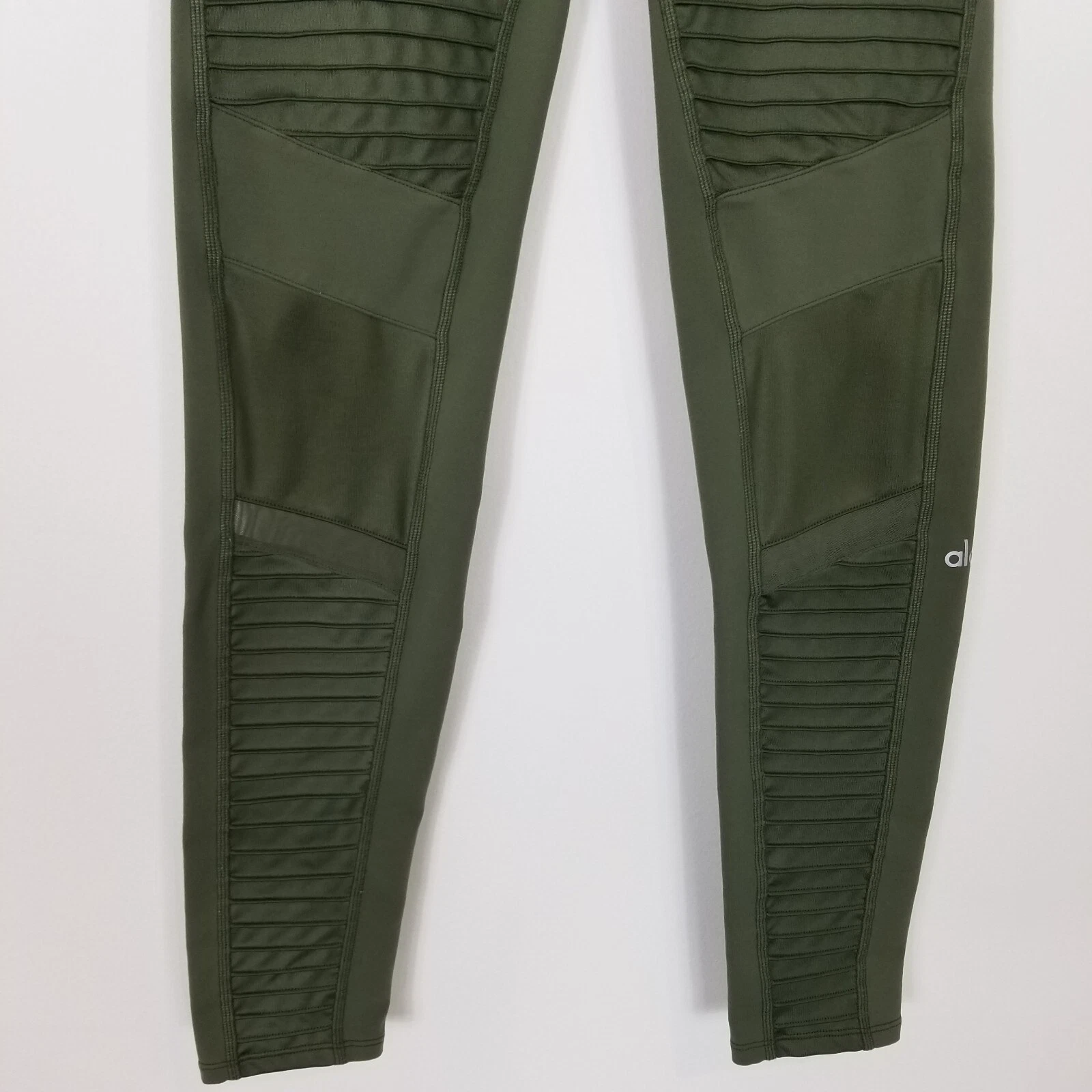 alo-yoga 7/8 high waist moto athletic casual leggings