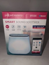Project Nursery Smart Sound Soother Blutooth Alexa Compatible Multi-Color Nightl